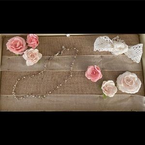 🌺 Silver Necklace - 18”